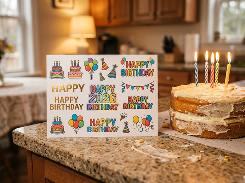 Birthday Stickers