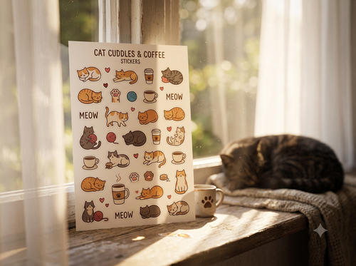 Cat Stickers – Personalized Pet Vinyl Decals
