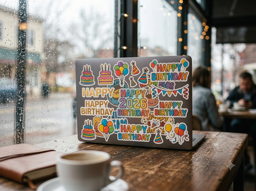 Custom Laptop Stickers