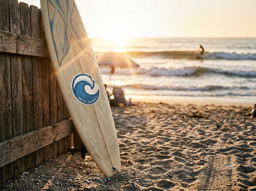 Custom Surfboard Stickers – Surf Shop Vinyl Decals