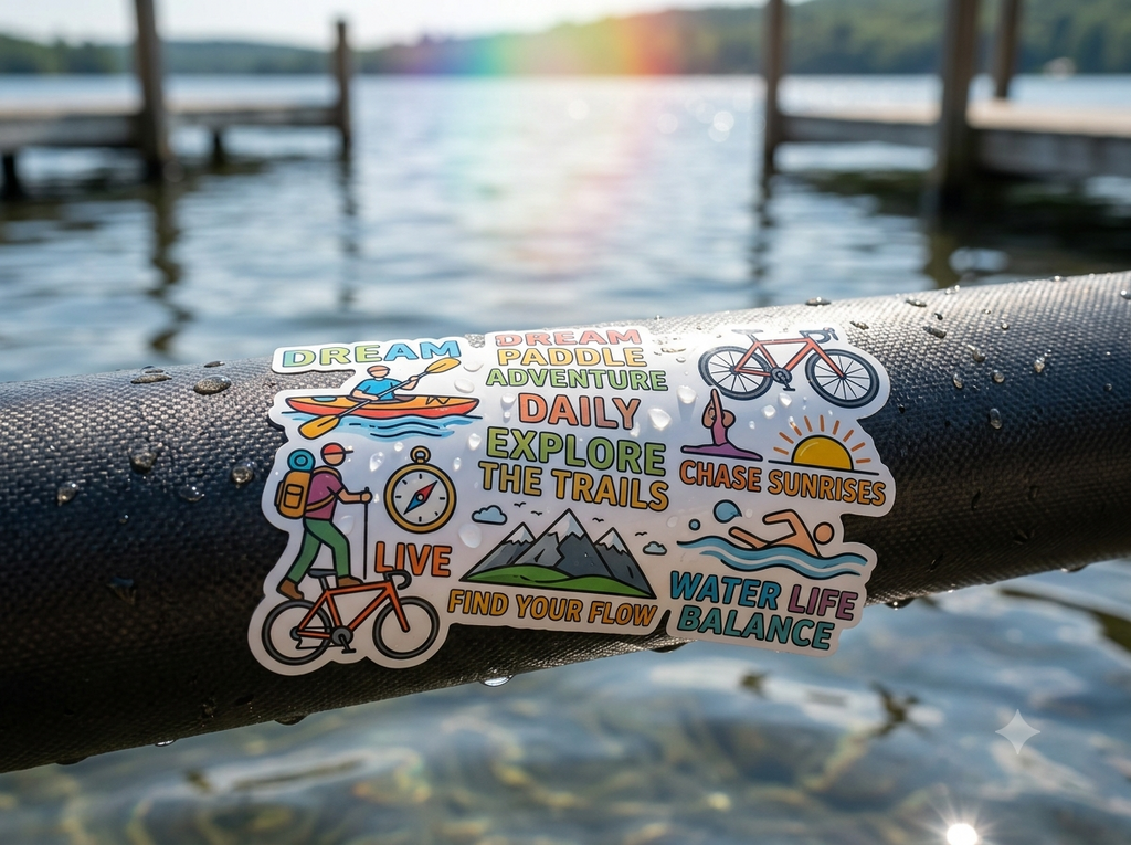 Waterproof Stickers – Durable Vinyl Stickers for Outdoor Use
